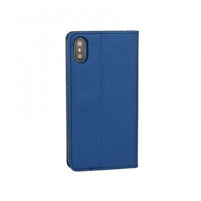 Husa Flip Carte Smart Samsung G990 Galaxy S21 FE Blue foto