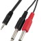 Cablu 3.5st-2x6.3mo t-t 2m