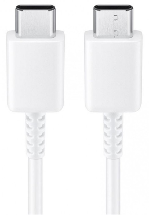 Cablu date Samsung EP-DA705BWEGWW Type-C la Type-C, 1 m, alb