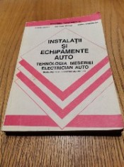 INSTALATII SI ECHIPAMENTE AUTO - Electrician Auto - S. Samoila - 1995, 381 p.