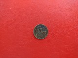 FRANTA - Moneda 5 CENTIMES 1912 ( bronz )