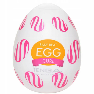 Masturbator japonez - Tenga Egg Wonder Curl 1pc foto