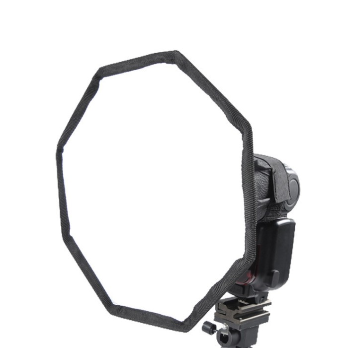Mini Softbox octogonal VISICO 20 cm