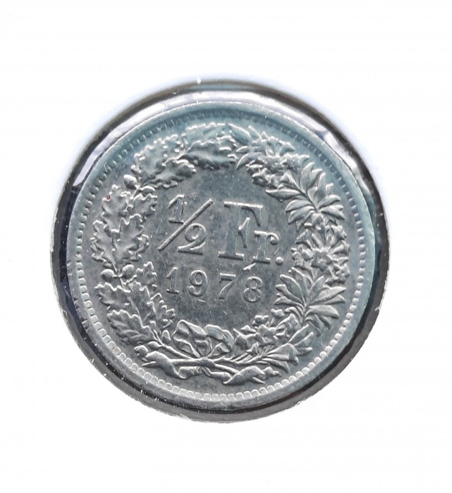 1/2 Franc 1978, Elvetia - G 4529