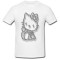 Tricou &quot; Hello Kitty alb-negru &quot;