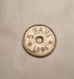 5 bani 1906 J Unc