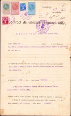 HST A824 Contract v&acirc;nzare-cumpărare 1936 Denta Timiș