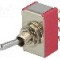 Intrerupator basculant, 3 pozitii, mod comutare ON-OFF-ON, 4P3T, IC SWITCHES - IC4201T1B1M1QE
