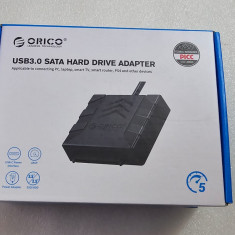 Adaptor HDD Orico UTS1-3AD USB 3.0 2.5”/3.5, negru - poze reale