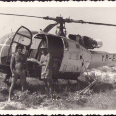 HST P480 Poză elicopter Alouette înmatriculat România YR-ELU 1982