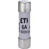 Siguranța fuzibila cilindrice CH10x38 gG 6A/500V eti