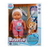 Cumpara ieftin Papusa bebelus, Dollz n More, Bebelou la doctor, 35 cm, roz