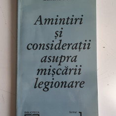 Zaharia Boila - Amintiri si consideratii asupra miscarii legionare