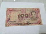 bancnota tanzania 100 sh 1978