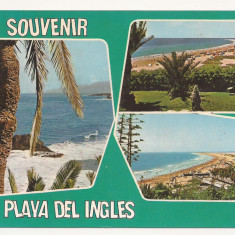 SP2 - Carte Postala - SPANIA - Gran Canaria , Playa del Ingles, necirculata 1975