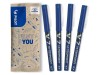 Stilou roller Pilot V7 Hi-Tecpoint, 0.7 mm, Albastru, pachet de 4 - RESIGILAT