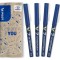 Stilou roller Pilot V7 Hi-Tecpoint, 0.7 mm, Albastru, pachet de 4 - RESIGILAT