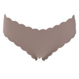 Chiloti Dama Hipster Elegante cu Finisaj Laser Cut Bej, CMCLASS