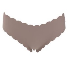 Chiloti Dama Hipster Elegante cu Finisaj Laser Cut Bej, CMCLASS