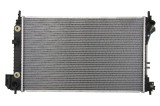 Radiator racire Saab 9.3, 06.2002-2007, motor 1.8t/2.0t, 110 kw; 2.0 T, 129/154 kw, benzina, cutie automata, cu/fara AC, 650x414x34 mm, aluminiu/plas