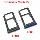 Suport Sim Xiaomi Poco X3 Albastru Original