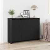 vidaXL Bufet Negru 102 x 29.5 x 75 cm Lemn compozit 862084