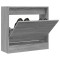 vidaXL Pantofar, gri sonoma, 60x21x57 cm, lemn prelucrat 839887