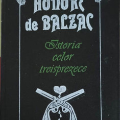 ISTORIA CELOR TREISPREZECE-HONORE DE BALZAC