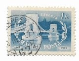 Ungaria - Centenarul Podului cu Lanturi Budapesta, 1 Ft, 1949 - obliterat