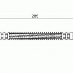 Conducta / cablu frana MERCEDES S-CLASS (W220) (1998 - 2005) BOSCH 1 987 476 841