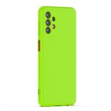 Husa Liquid soft touch compatibila cu Samsung Galaxy A32 5G, Green Neon, ALC, ALC MOBILE