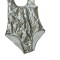 Costum gimnastica , culoarea argintiu , marimea 5-6 ani