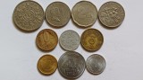 Lot 10 monede din 10 tari diferite-Lot 15, Europa