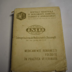 catalog Medicamente romanesti folosite in practica veterinara
