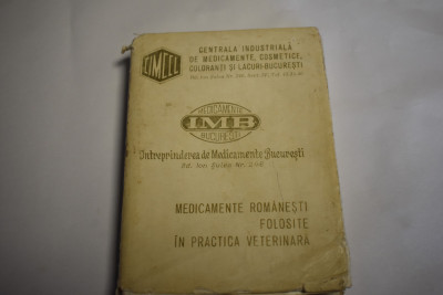 catalog Medicamente romanesti folosite in practica veterinara foto