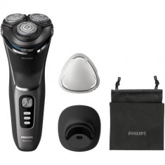 Aparat de ras Philips Shaver Seria 3000 S3343/13, barbierit umed şi uscat, fara fir, capete 5D pivotante si flexibile, lame autoascutire, 60 min, sist