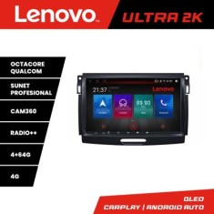 Navigatie Ford Ranger Lenovo Kit-574 8 core QLED Qualcomm 4+64 360 Android Waze USB Navigatie Internet Youtube Radio CarStore Technology