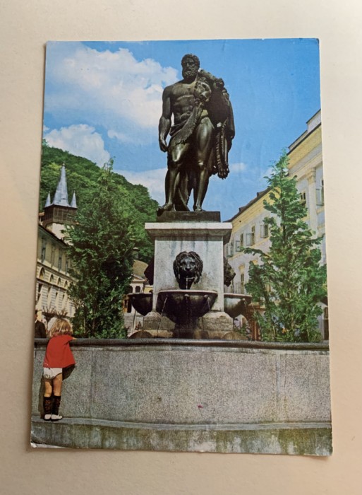 Carte postala-Baile Herculane