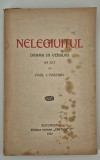 Carte veche cu autograf Paul Pastion Nelegiuitul Teatru 1923