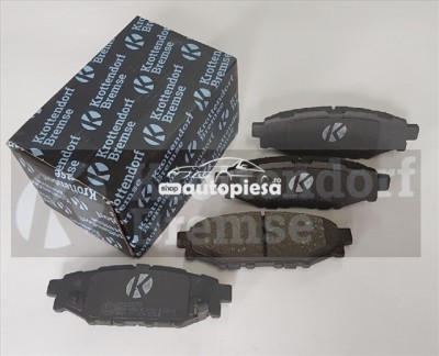 Set placute frana,frana disc SUBARU LEGACY V (BM, BR) (2009 - 2016) KROTTENDORF KRO3373 foto
