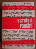 Mic dictionar de scriitori romani