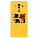 Husa silicon pentru Huawei Mate 10, Girl Power