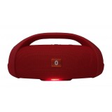 Boxa Portabila , O Boombox , Conectare Bluetooth , USB , Card , Auxiliar , Putere 10 W , Rosu