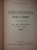 MAX NORDAU - PSIHO-FIZIOLOGIA GENIULUI SI TALENTULUI {1898}