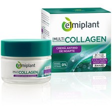 Collagen Crema Antirid de Noapte Elmiplant 50ml foto