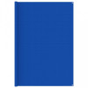 VidaXL Covor pentru cort, albastru, 250x600 cm, HDPE