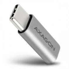 Adaptor AXAGON RUCM-MFA USB-C - MicroUSB Grey foto