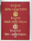 BYZANTIUM , TRIBUTE TO ANDREAS N. STRATOS , VOLUME I , TEXT IN ENGLEZA , FRANCEZA , GREACA , 1986