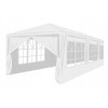 Cort de gradina, MT Malatec, 9x3 m, 8 pereti, ferestre, cadru otel, inaltime 2.5 m