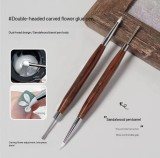 Pensulă cu două fețe pentru design 3D